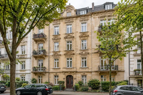 Gründerzeit-Fassade im Rheingauviertel